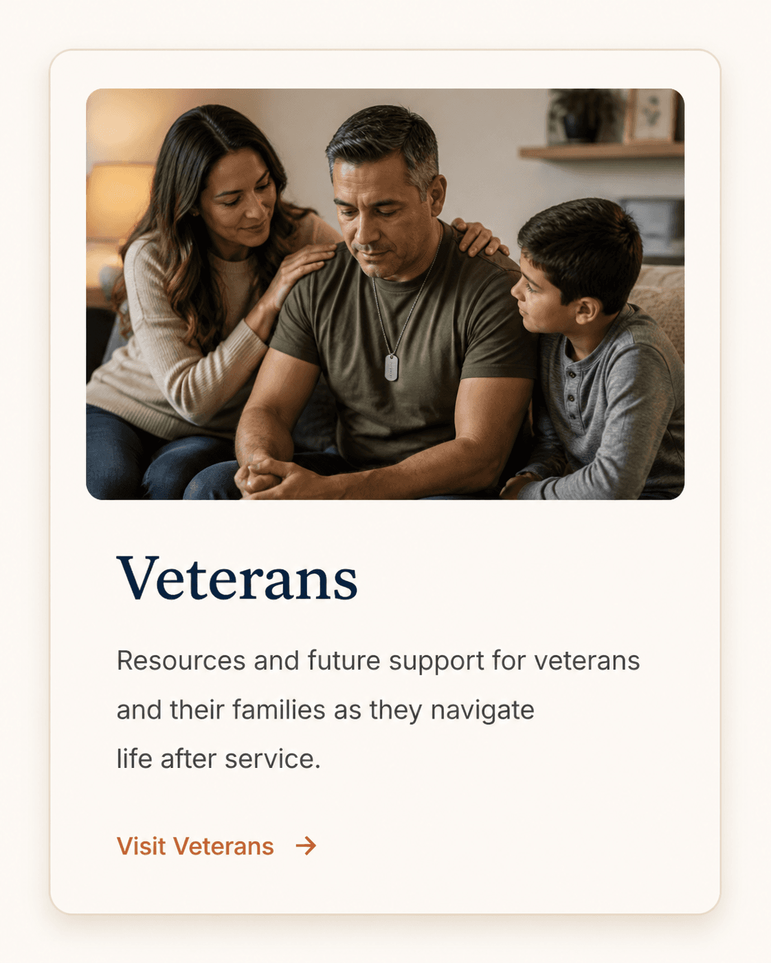 Veterans. Brian served in the Navy. The Clarity Session and the FMM podcast are open to anyone who served. Future veteran focused work is being built carefully.