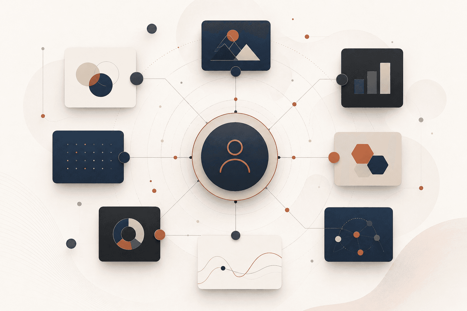 Brian's ecosystem of work — ventures and projects connecting around a central mission